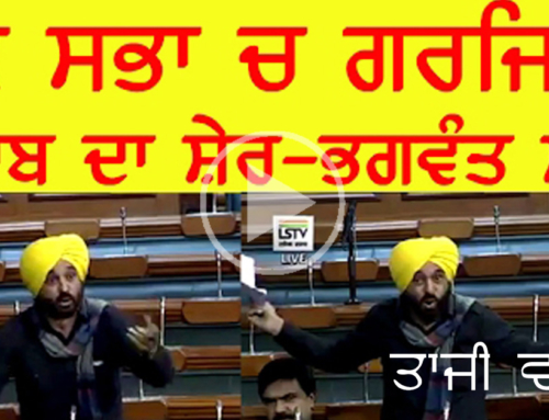 ਲੋਕ ਸਭਾ ‘ਚ ਗਰਜਿਆ ਪੰਜਾਬ ਦਾ ਸ਼ੇਰ…. ਉਡਾਤੀਆਂ ਧੱਜੀਆਂ